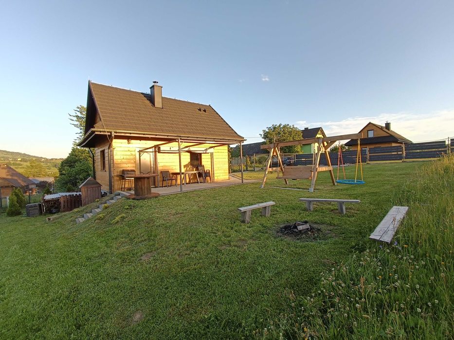 Domek w górach. Domek w Beskidach. Domek w Istebnej.