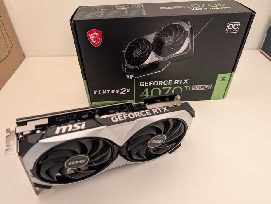 Karta Graficzna MSI Geforce RTX 4070 Ti Super Ventus 2x OC
