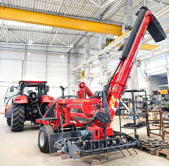 Maszyna do rozładunku rękawów foliowych ZRM-180 MK do mokrej kukurydzy