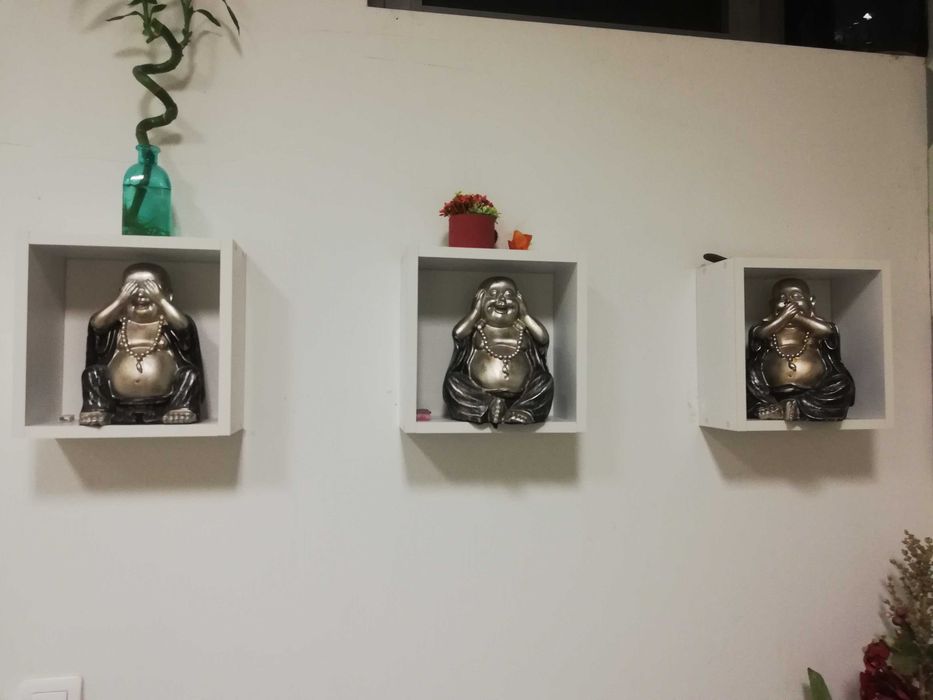 9 Cubos em madeira