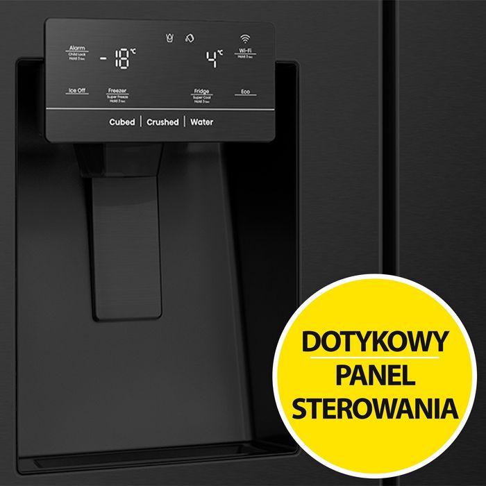 Lodówka Hisense.