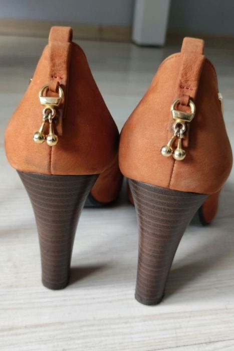 Buty damskie skórzane 38