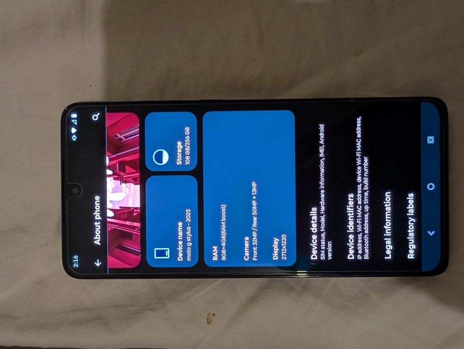 Motorola G Stylus 2025