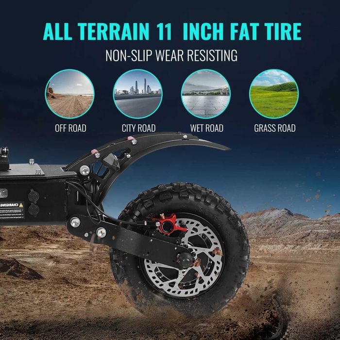 Trotinete dual motor 6000w