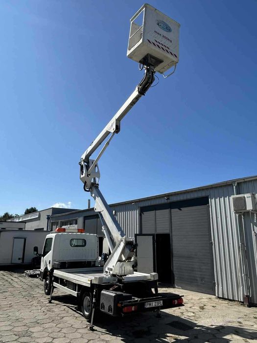 Podnośnik koszowy zwyżka Multitel MX 170 Nissan Cabstar Ważne UDT