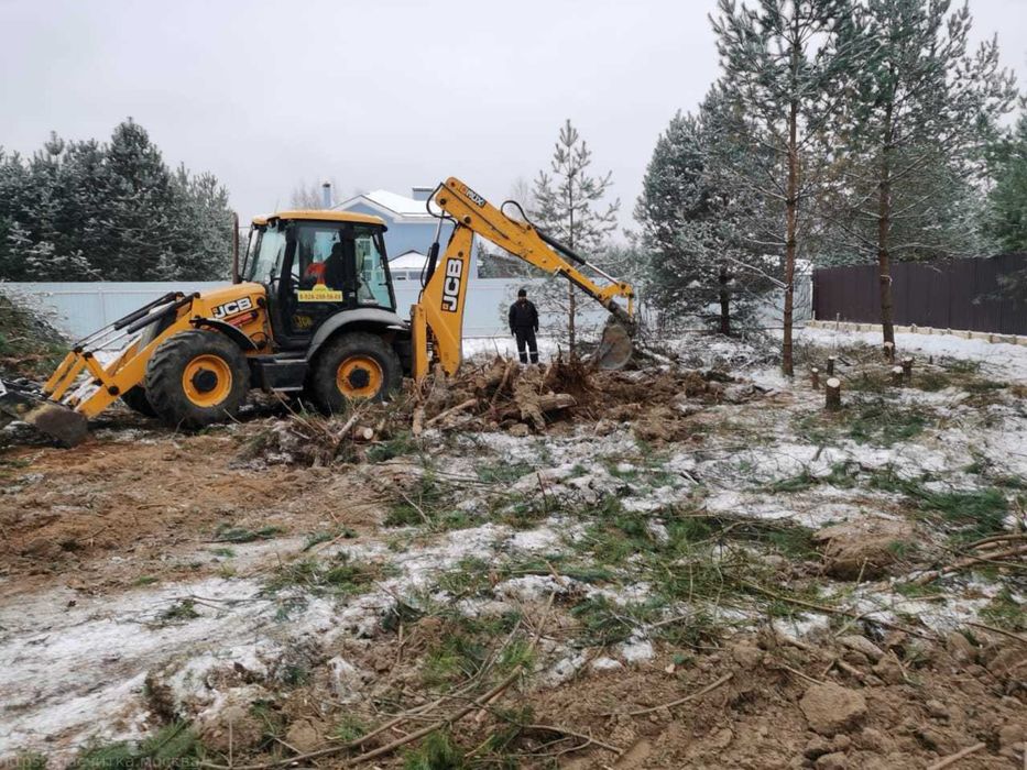 Расчистка участка. Земельные работы. Уборка територии. Вывоз мусора