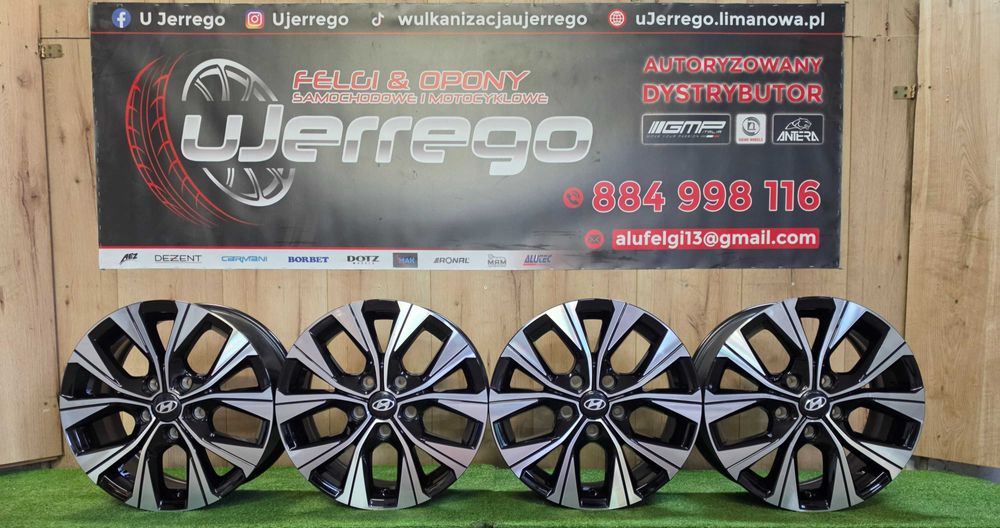 Nowe alufelgi HYUNDAI 16x5x114,3 - Elantra, i30, IONIQ,ix20 Kona Tucson