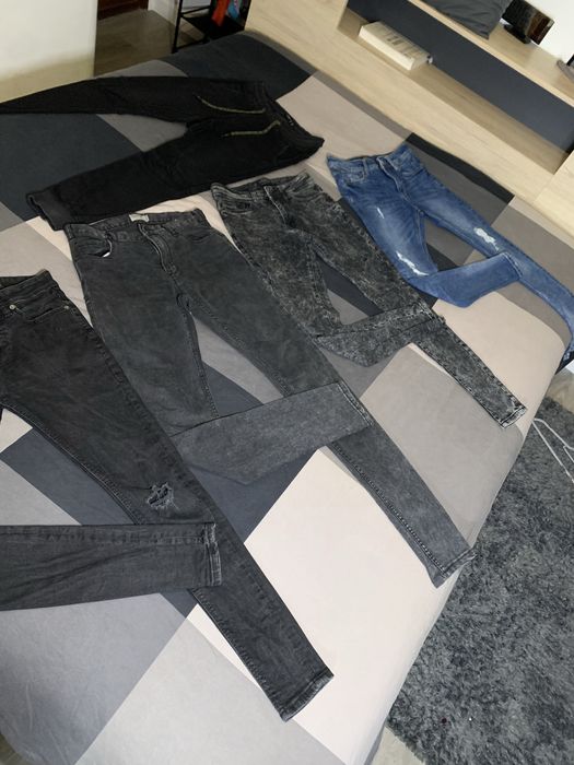 Lote Calças Homem Tam 36 / S — Bershka e Pull & Bear (Vários Modelos)