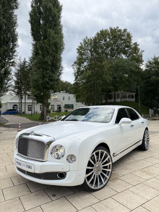 Dwa Bentley Mulsanne NOWOŚĆ auto do Ślubu wesele Cała Polska