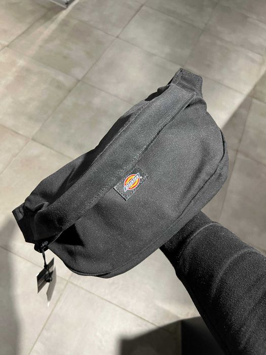 Сумка через плече Dickies Duck Canvas Cross Body Чорна | Бананка Месенджер Дікіс Нова Оригінал DK0A4X0YBLK1