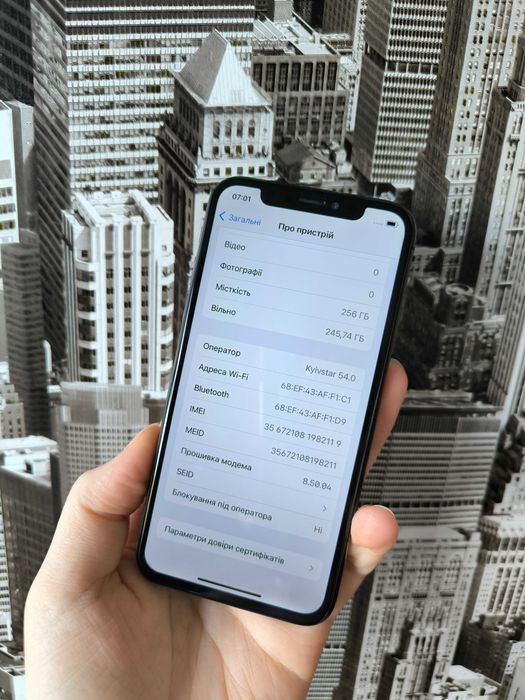 iPhone x 256 Гб iOS neverlock