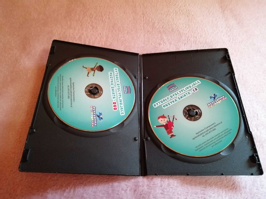Rytuały dyscyplinujące muzyką świata CD i DVD - piosenki z zabawami