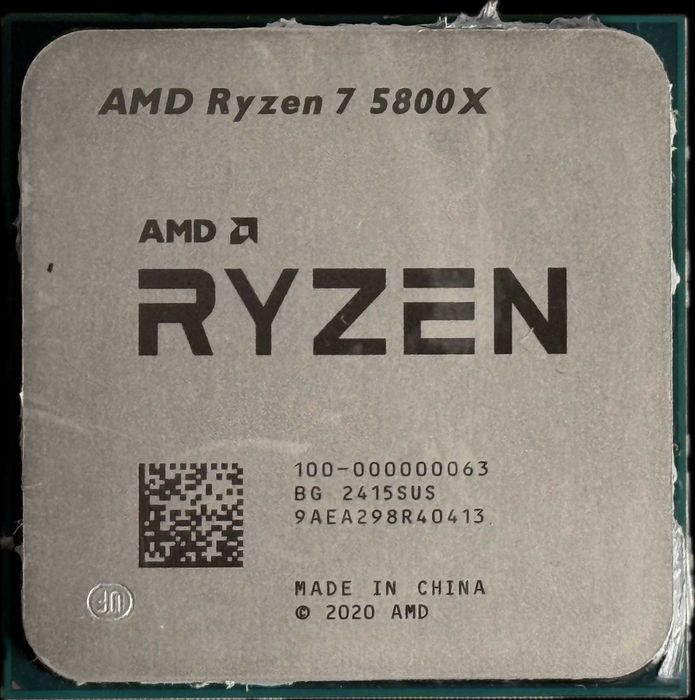 Procesor AMD Ryzen 7 5800X 3,8 GHz AM4 Zen3