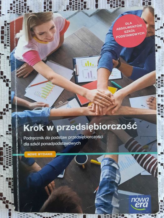 Krok w przedsiębiorczość, nowa era, Podręcznik do podstaw przedsięb.