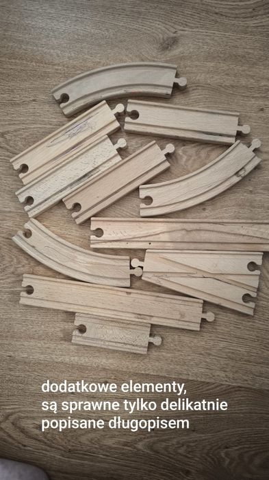 Tory drewniane , pociągi