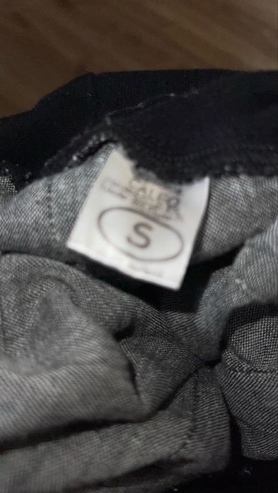 spodnie ciążowe szerokie nogawki S 36