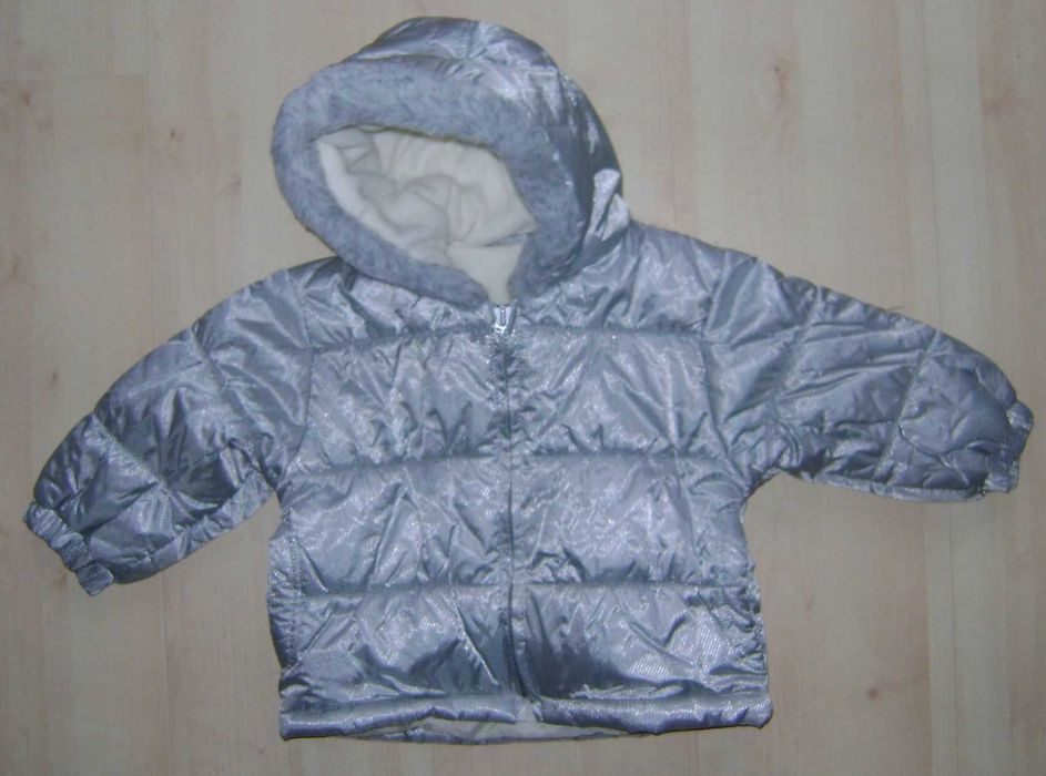 Jak nowa h&m ocieplana zimowa kurtka ROZ 86