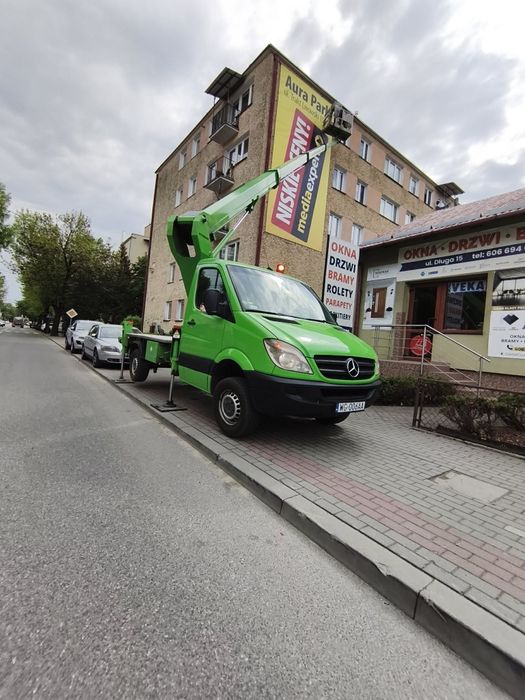 Wynajem podnośników koszowych, zwyżki, wysięgnik