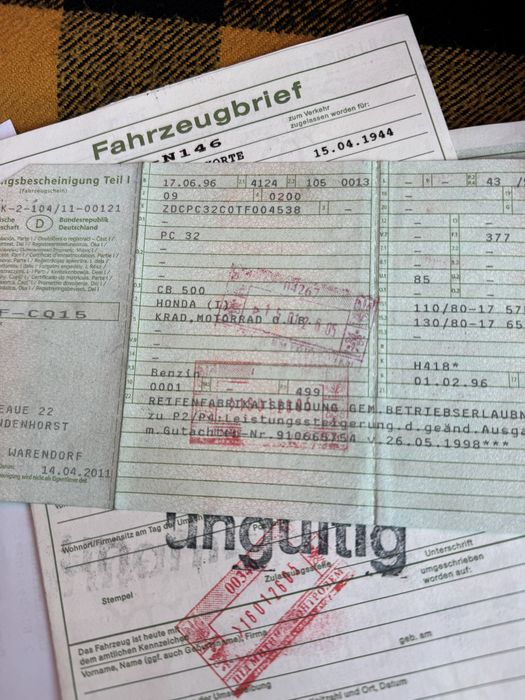 Honda CB500 з Німеччини 19 тис км пробіг !