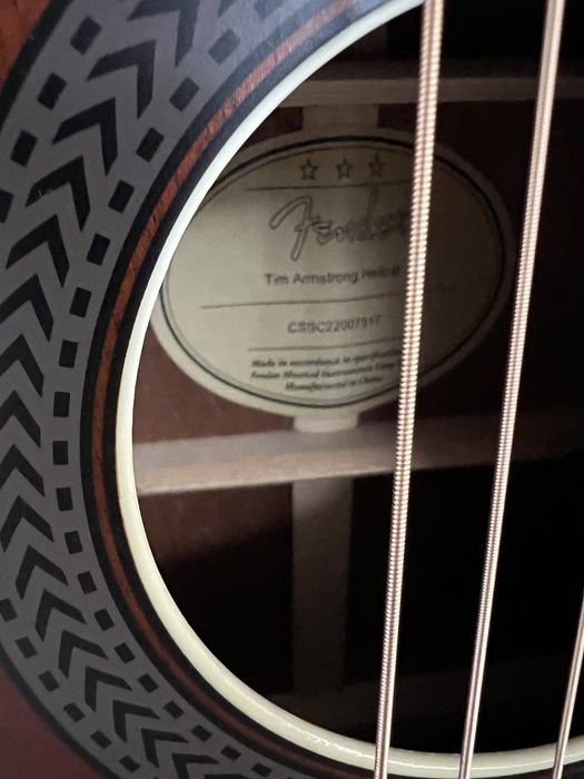 Fender Tim Armstrong Hellcat Acoustic