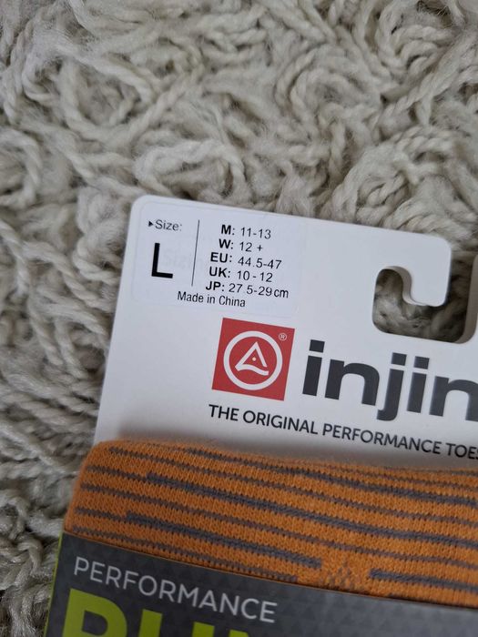 Skarpety do biegania Injinji RUN No-Show Running Toe Socks  roz. L