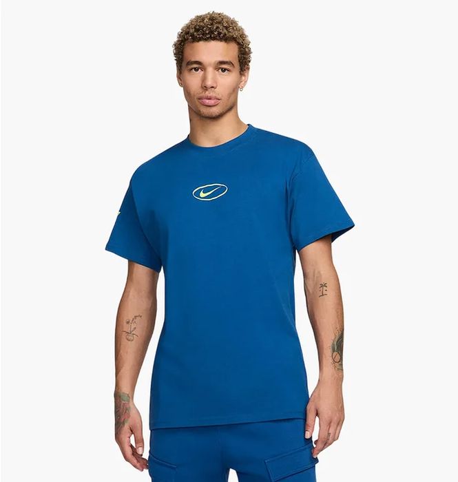 Оригінал! Футболка Nike Sportweat (синя) (S, M, L, XL) Нова з бірками!