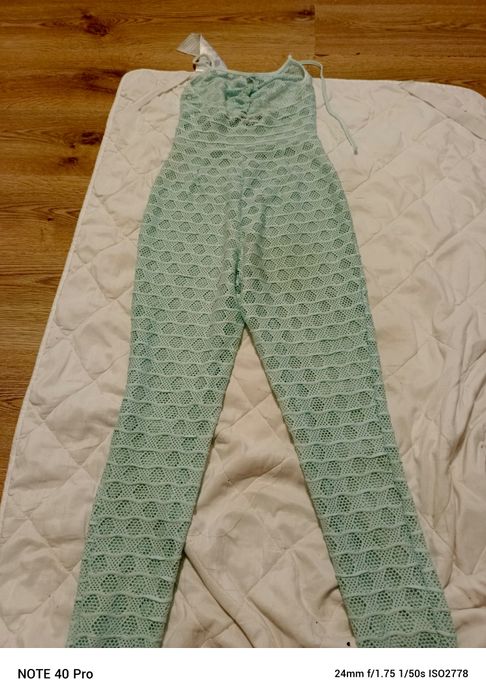 kombinezon damski ażurowy s