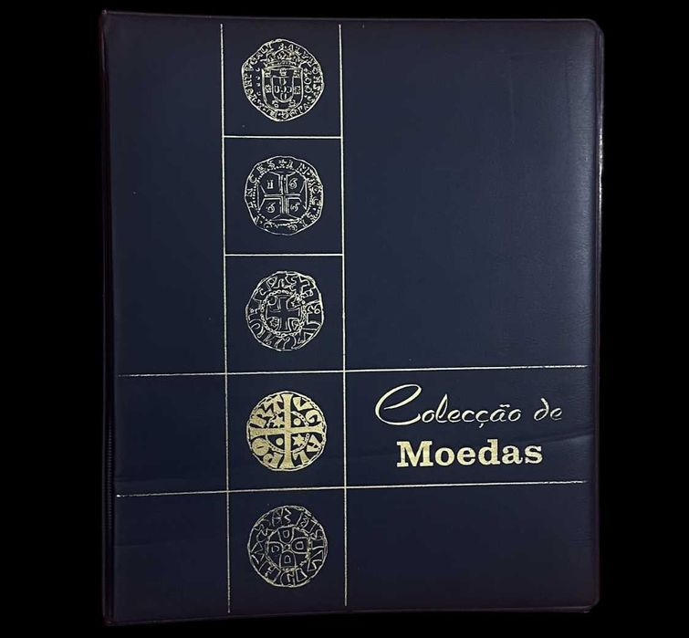 Capa - Coleção de Moedas - Ambar - Azul