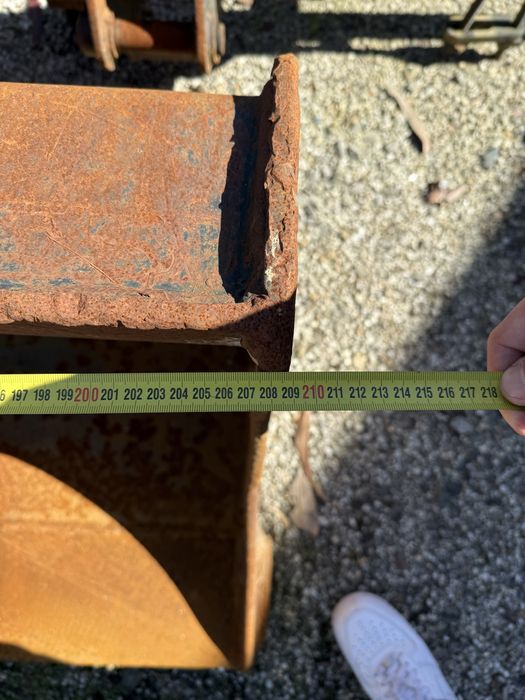 Balde de limpeza para escavadora