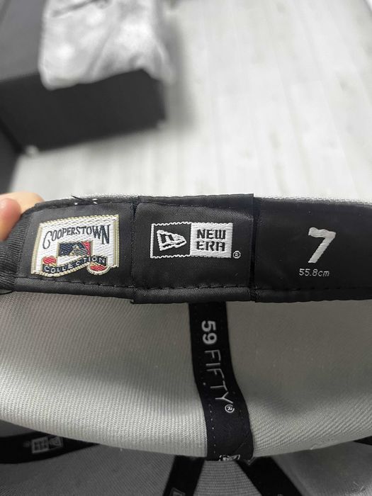 Czapka LA New Era Szara