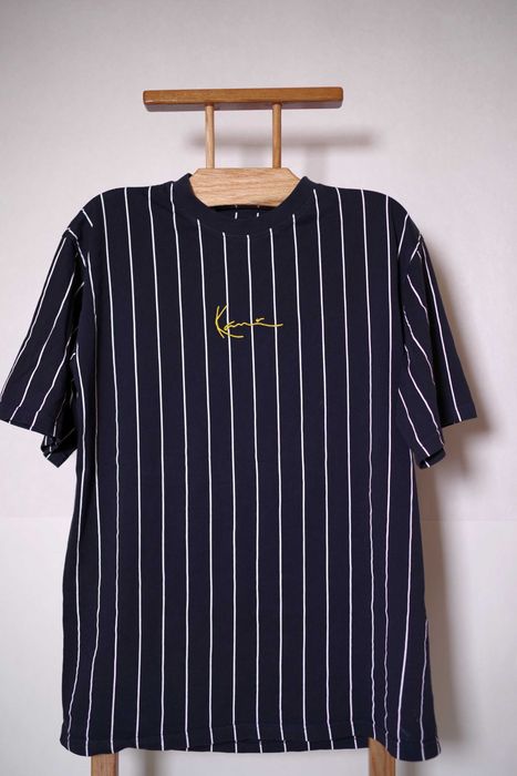Футболка Каrl Kani Logo Pinstripe оригинал М розм оверсайз стан нової