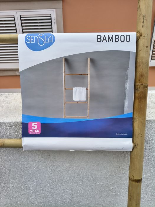 Toalheiro de bamboo