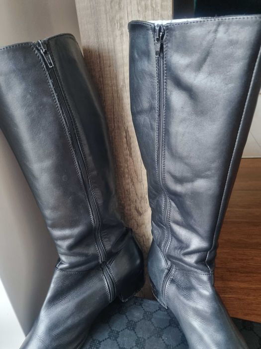 Kozaki kazar 38 czarne oficerki