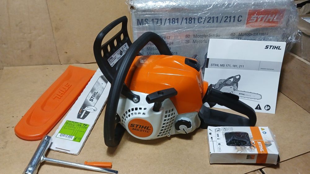 Бензопила  Stihl MS 211 C-BE ,штіль 211 (Нова  USA)