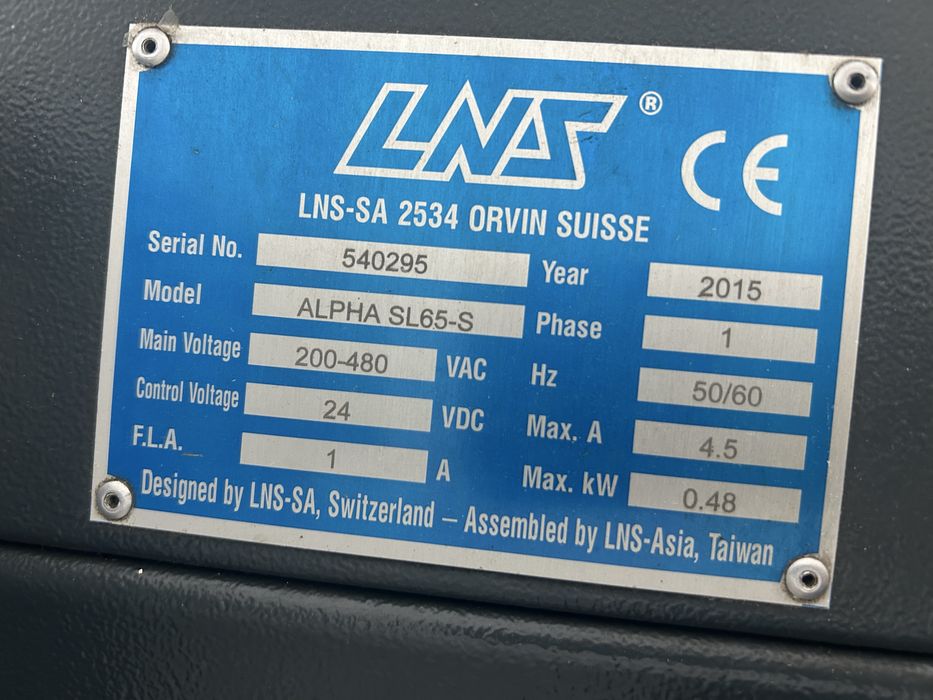 Podajnik Pręta Alpha SL65 S - LNS