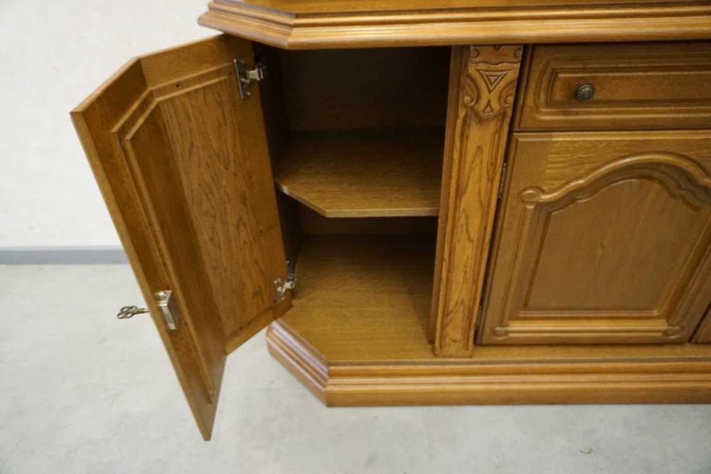 Kredens Witryna z Komodą Podświetlana szer. 187 cm  (p-869)  -10% -10%