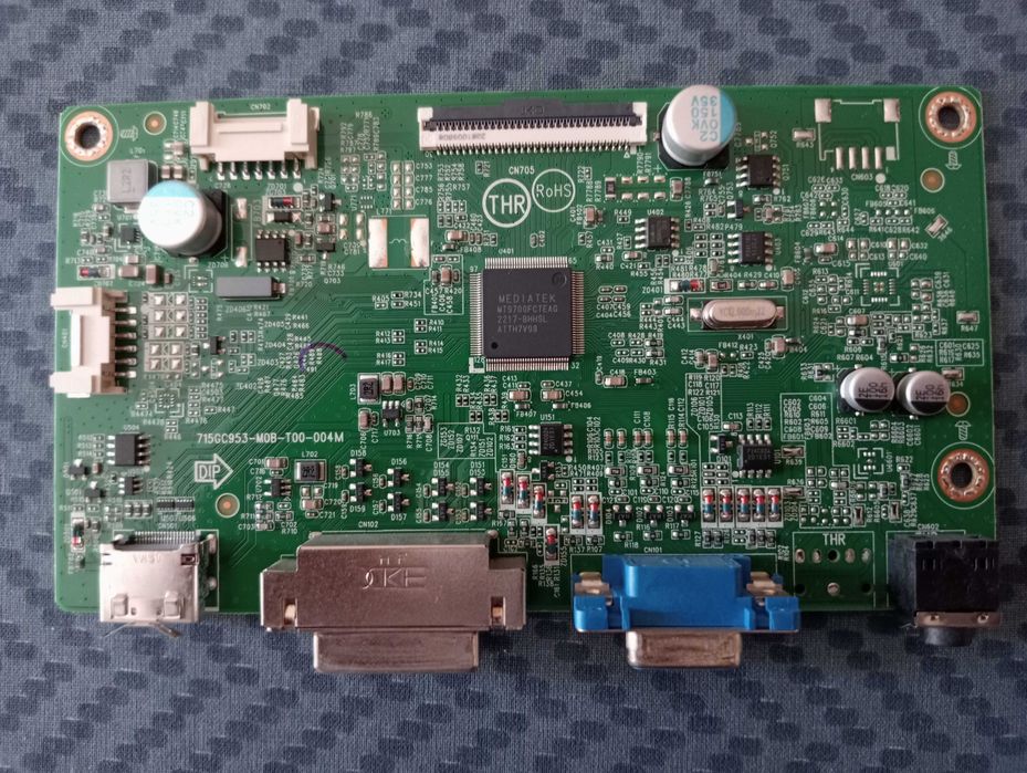 Placa Principal (Main Board) do Monitor Philips 243V7QDSB