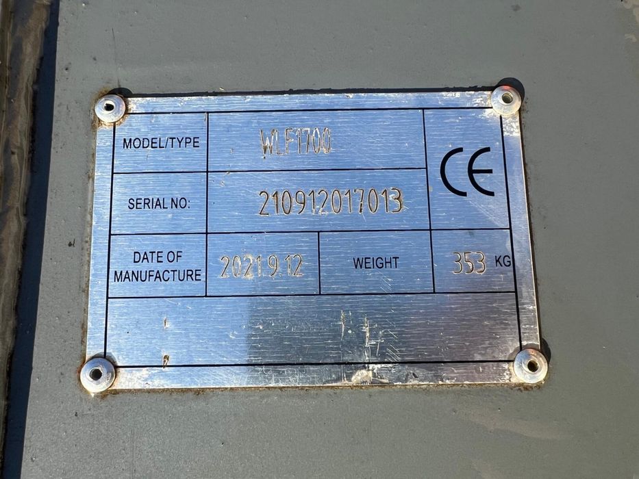 Mulczer hydrauliczny SBF WLF gotowy do pracy