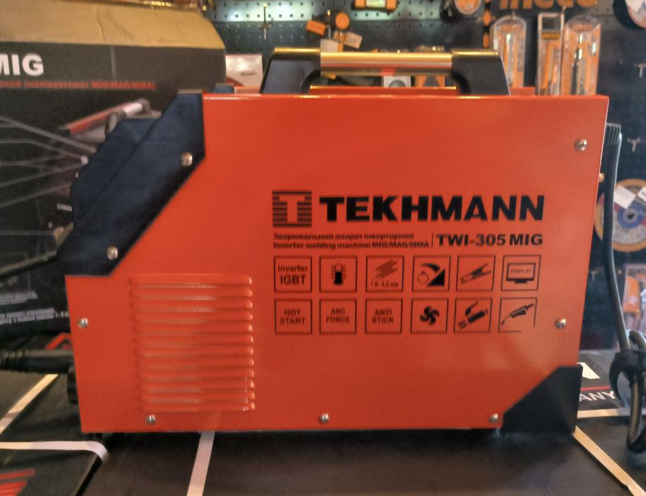 Сварочный полуавтомат Tekhmann TWI-305 MIG|еврорукав/метал прот/инверт
