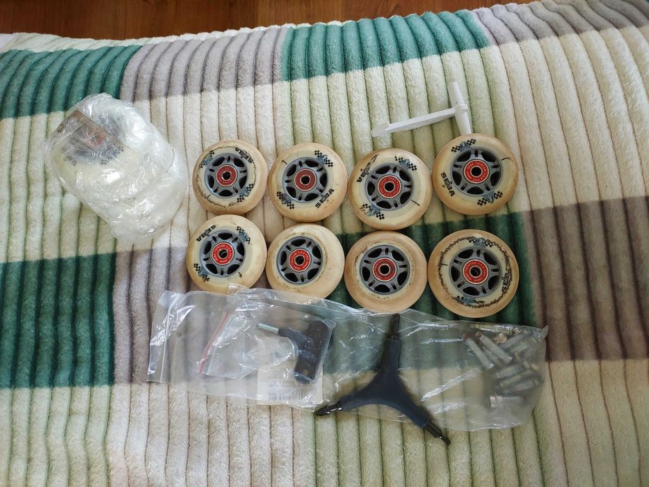 Повний комплект роликових ковзанів – готовий до старту!