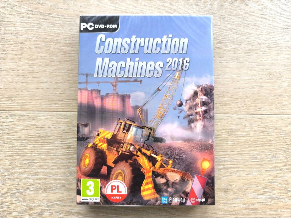 Construction Machines 2016 - Symulator Budowlanki [PC] (POLSKA WERSJA) - Nowa w folii!