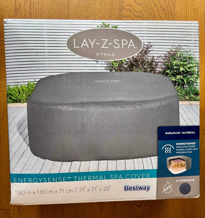 NOWA pokrywa termiczna do SPA 180x180x71 cm Bestway 60319