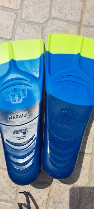 NABAIJI Barbatanas de natação SILIFIN T32