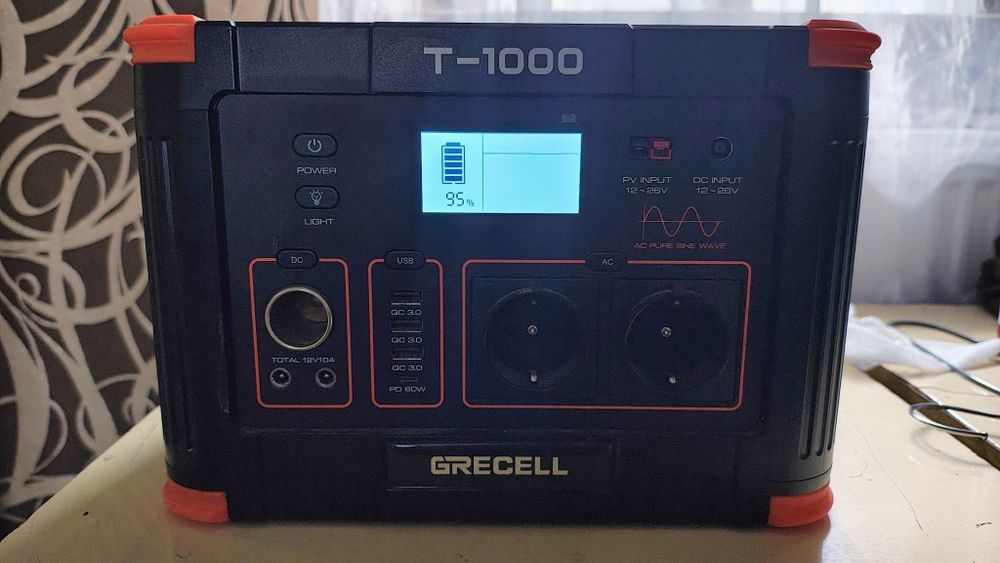Grecell t 1000 зарядна станція