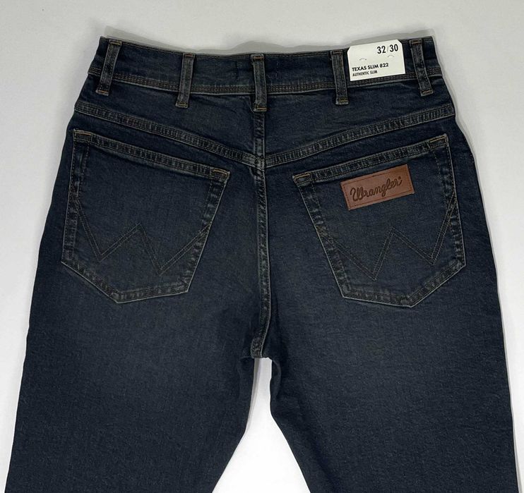 Spodnie męskie jeansy Wrangler Texas Slim 822 Old River W38 L32
