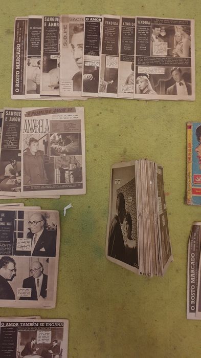 Coleção de Fotonovelas bastante antigas varias diferentes