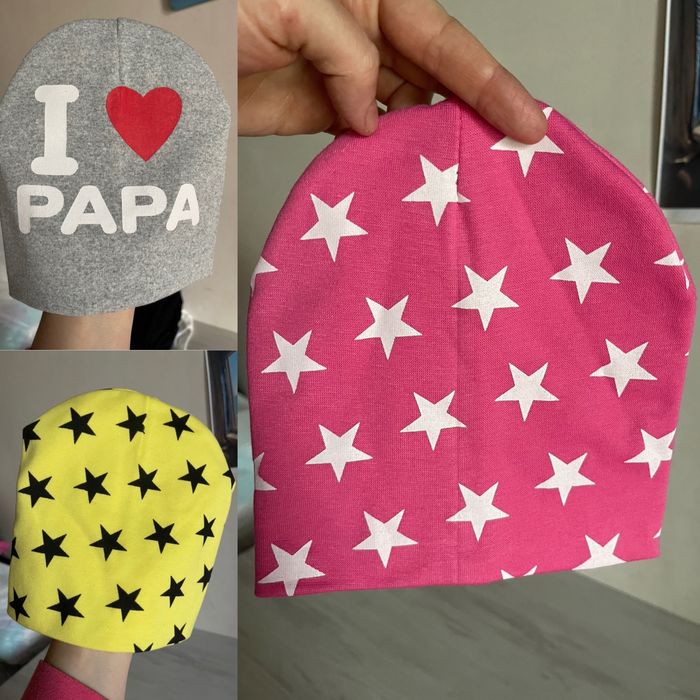 Шапочки трикотажные