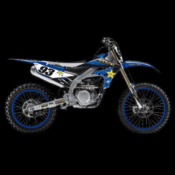 kit autocolantes blackbird rockstar yamaha yz 250 / 450f