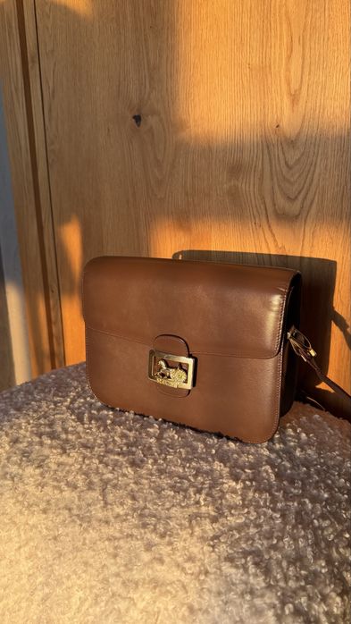Сумка шкіряна вінтаж Celine оригінал
