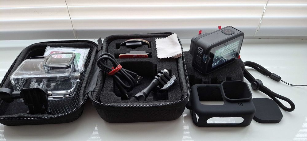 НОВА GoPro HERO 9 Black Action Camera 4K 5.2K video 20MP